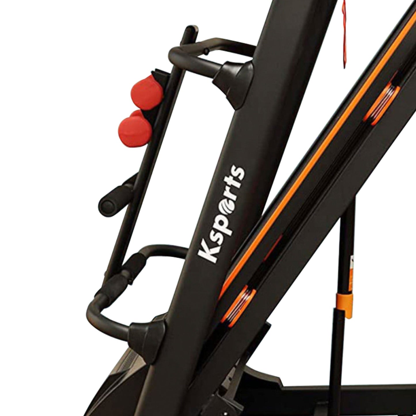 Esteira dobrável Ksports de 16,5 pol. de largura com Bluetooth e aplicativo de monitoramento de condicionamento físico