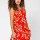 Vestido longo floral Cameron da Leota para mulheres, rosa, tamanho 3X