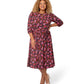 Vestido Iman Feminino Leota Rosa Tamanho 2X