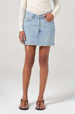 Agolde - V-waist Mini Skirt