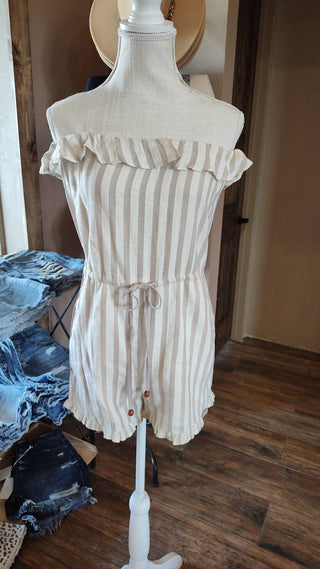 Hem &amp; Thread - Macacão Tubinho Listrado