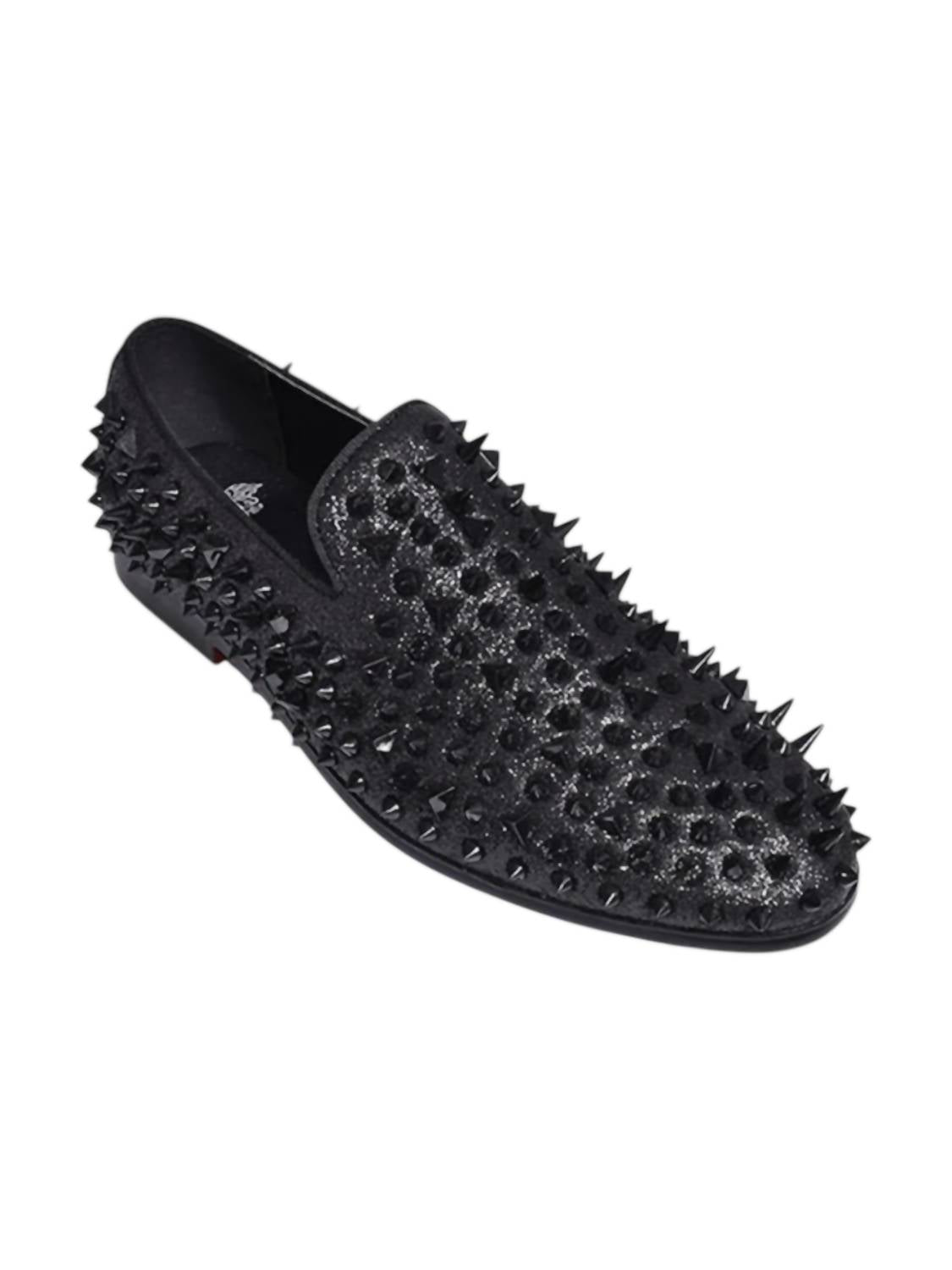 Royal Shoes - Men's Spiked Glitter Smoker Shoe