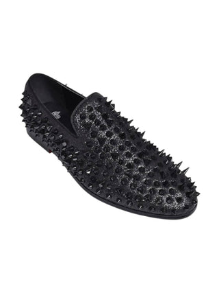 Royal Shoes - Men's Spiked Glitter Smoker Shoe