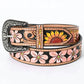 American Darling - Women's Beautifully Hand Tooled Genuine Belt
