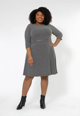 Vestido Katherine Fit And Flare da Leota Feminino (Curve) Preto