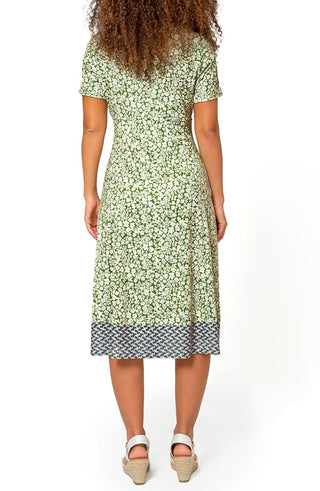 Vestido Francesca MIDI Leota Feminino Verde Tamanho 3X