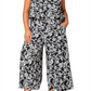 Macacão floral Skyler feminino Leota preto