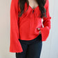 Z Supply - Women's Spray Street Tie Front Blouse
