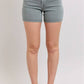 Judy Blue - High Waist Back Pocket Embroidery Denim Short