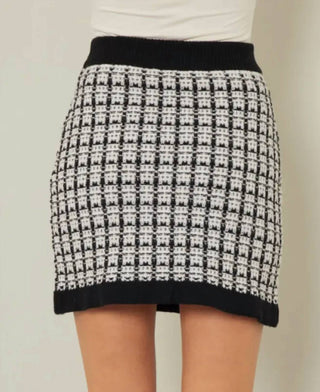 Entro - Knit Mini Skirt