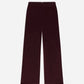 Frame - Cropped Velvet Wide Leg Pant