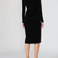 Steve Madden - Hailee Studded Velvet Midi Dress