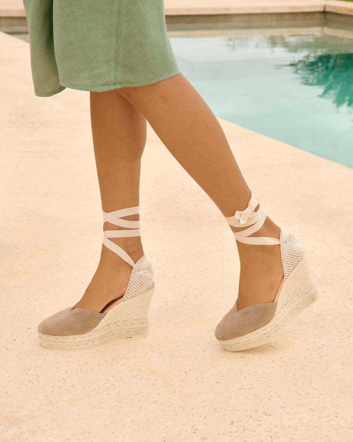 Manebi - Women's Heart Shaped Espadrilles