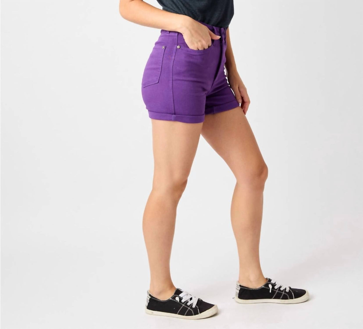 Judy Blue - Quinn High Rise Tummy Control Shorts