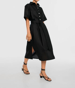 Dāl The Label - Vestido-camisa midi