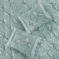 7 Piece Tufted Comforter Set Seafoam King