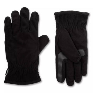 Isotoner - Luva elástica ativa masculina com punho franzido