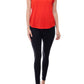 Adrianna Papell - V-neck Organza Flutter Sleeve Solid Moss Crepe Top