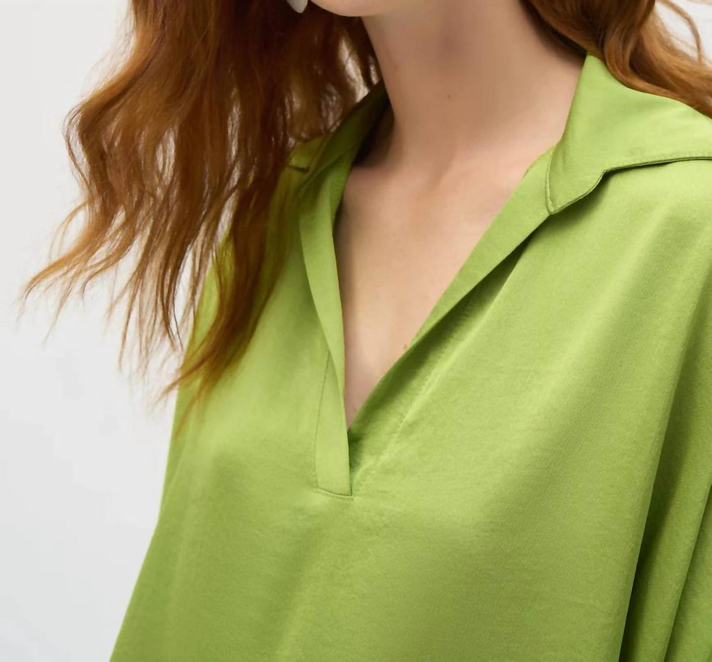Joseph Ribkoff - Hammered Satin Boxy Top