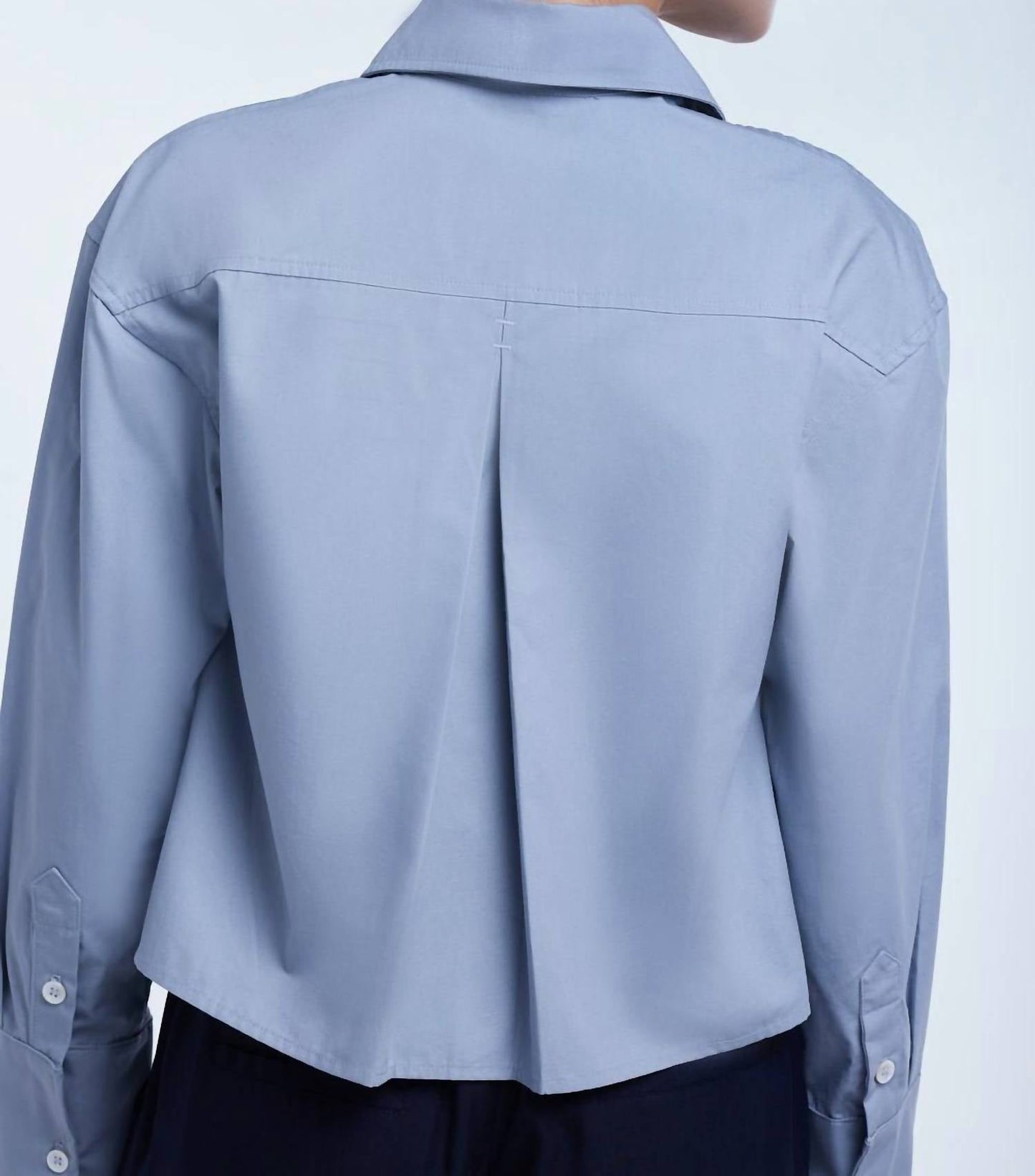 Dāl The Label - Cropped Button Down Shirt