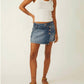 Free People - Wynne Denim Mini Skirt