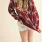 &Merci - Becca Ribbon Knit Pattern Sweater