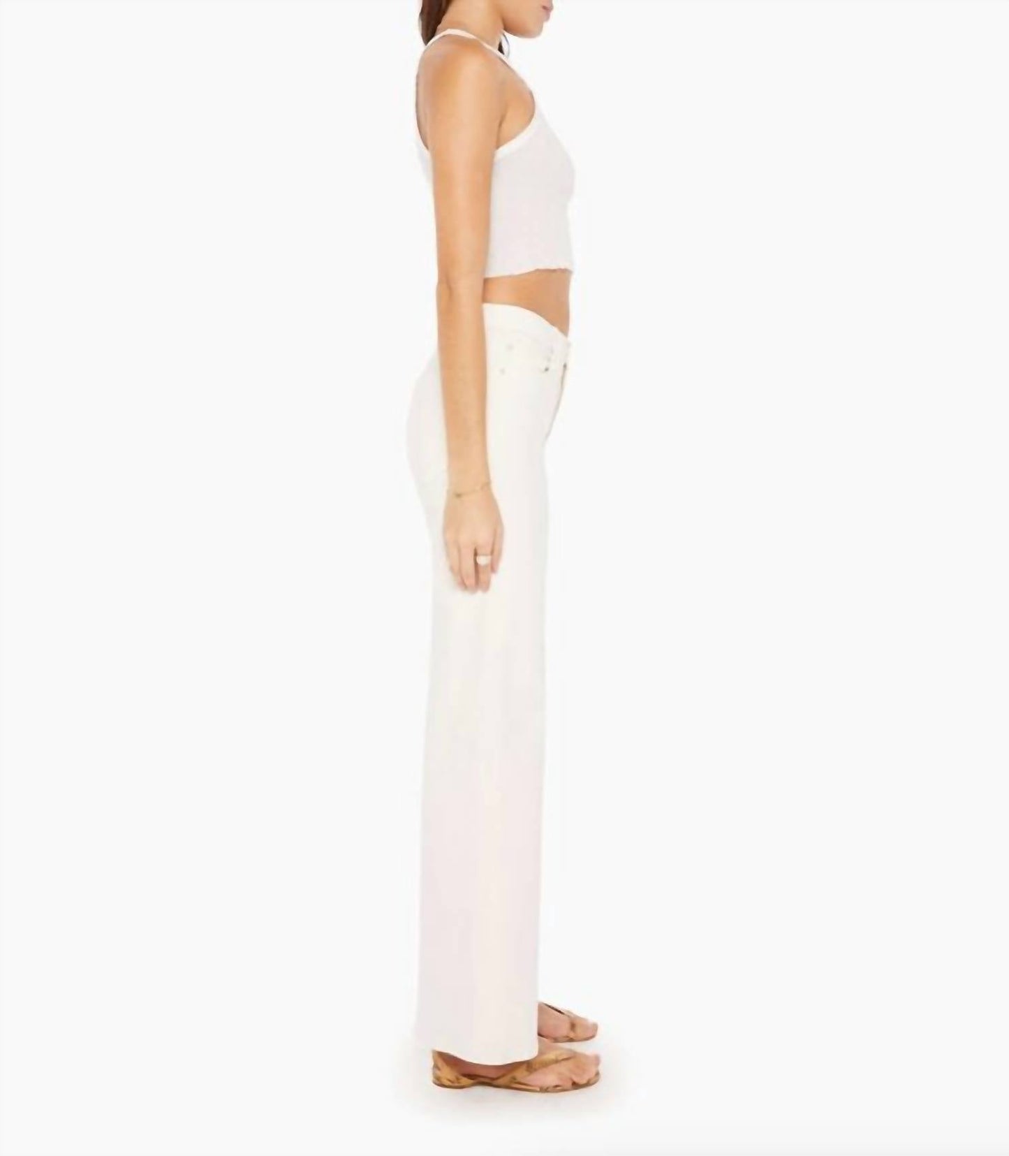 Mother - Twister Skimp Flare High-rise Pants