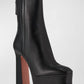 Aquazzura - Groove Leather Platform Bootie