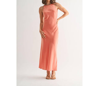Fun 2 Fun - Satin Maxi Dress
