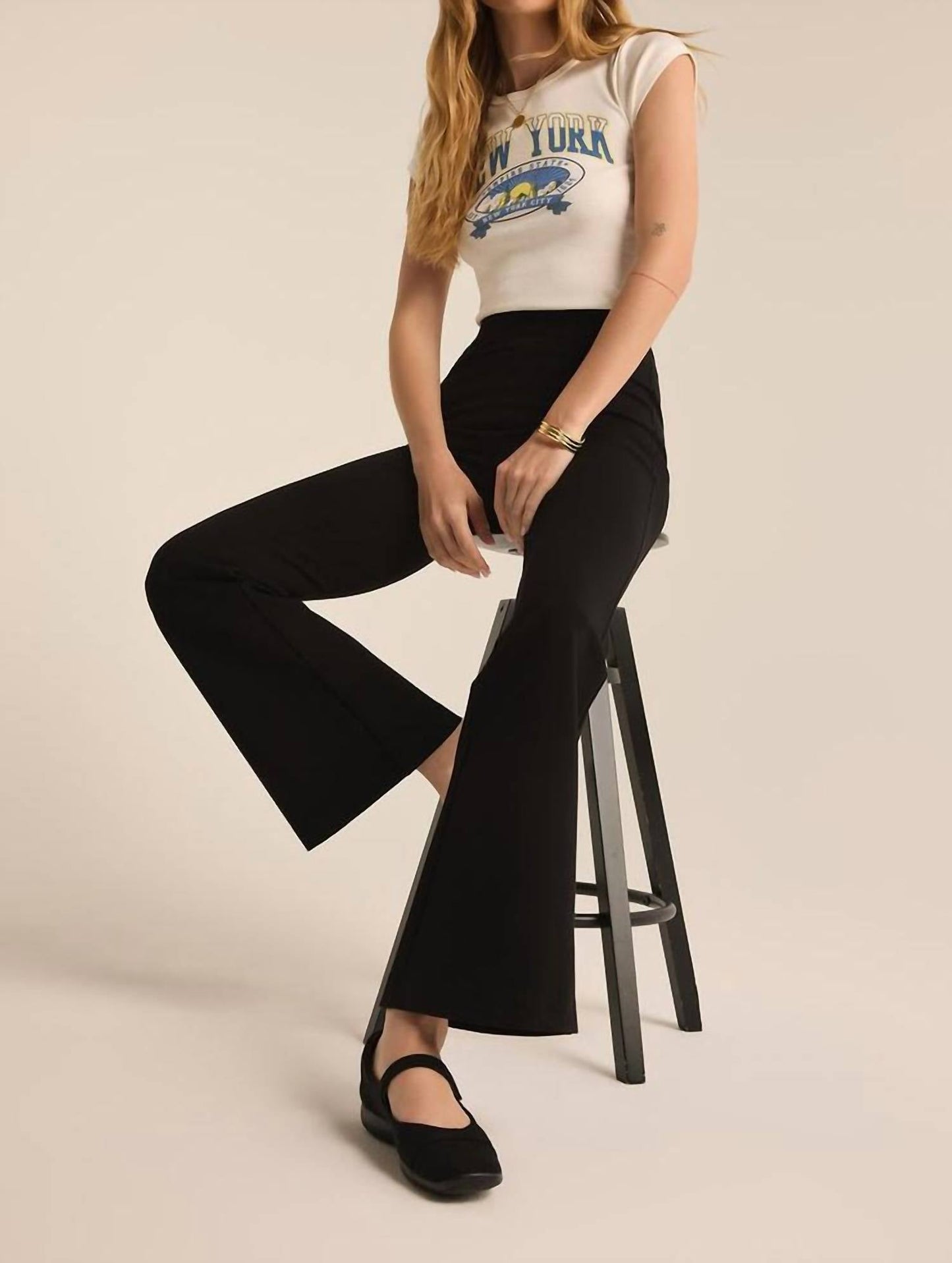 Z Supply - DO IT ALL FULL LENGTH FLARE PANT