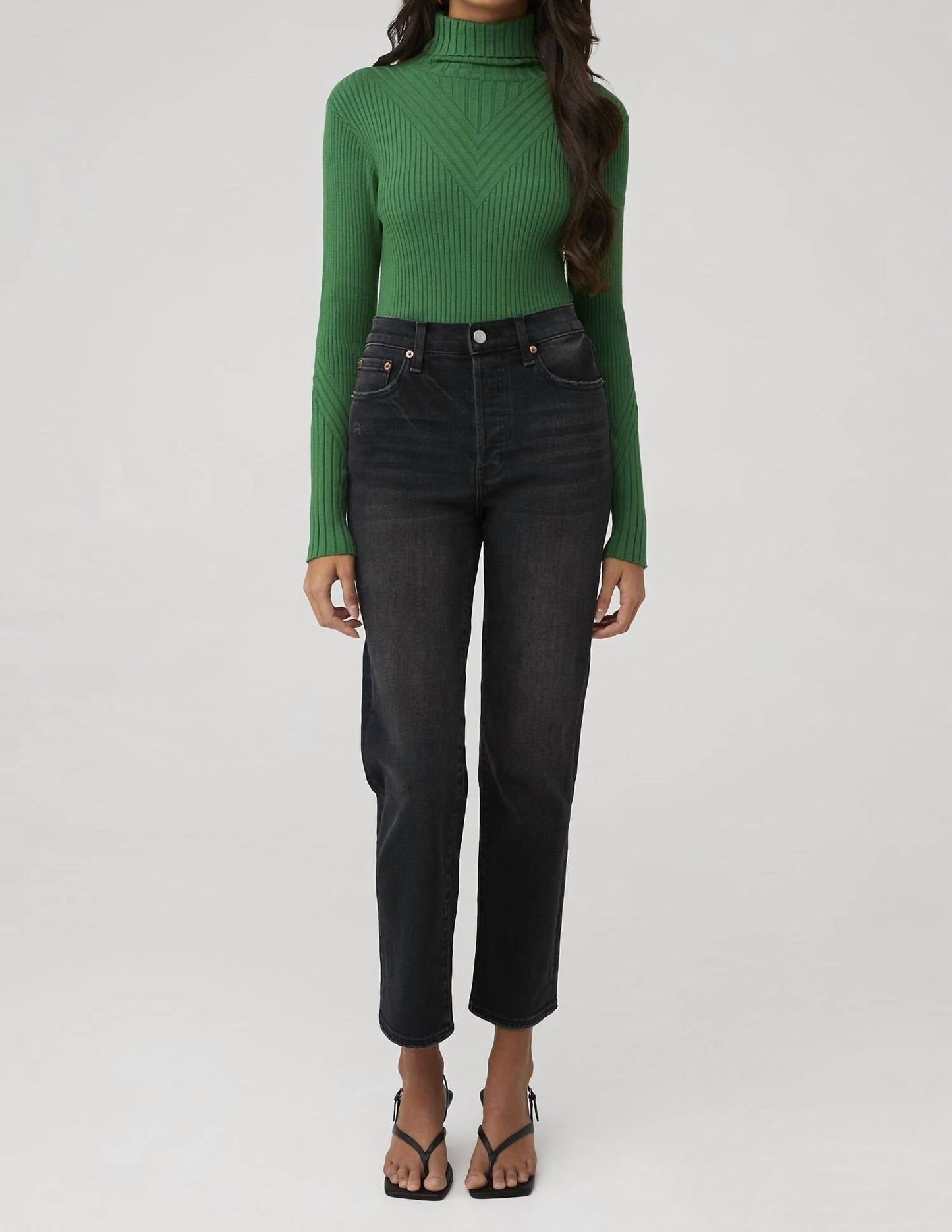Varley - Esme Roll Rib Neck Sweater