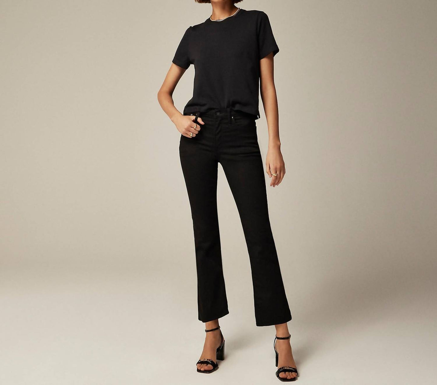 J.Crew - Mid-rise Kickout Jean - Petite
