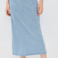 Z Supply - Gail Jersey Denim Midi Skirt