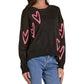 Elan - Heart Crewneck Sweater