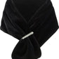Joseph Ribkoff - Faux Fur Rhinestone Cover-up