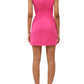 French Connection - Echo Crepe Mock Neck Mini Dress