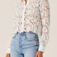 Astr - Isabis Floral Lace Top