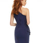 Ashleylauren - One Shoulder Fitted Cocktail Dress