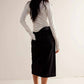 Free People - Wild Roses Midi Denim Skirt