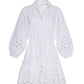 Cara Cara - Robin Embroidered Eyelet Mini Dress