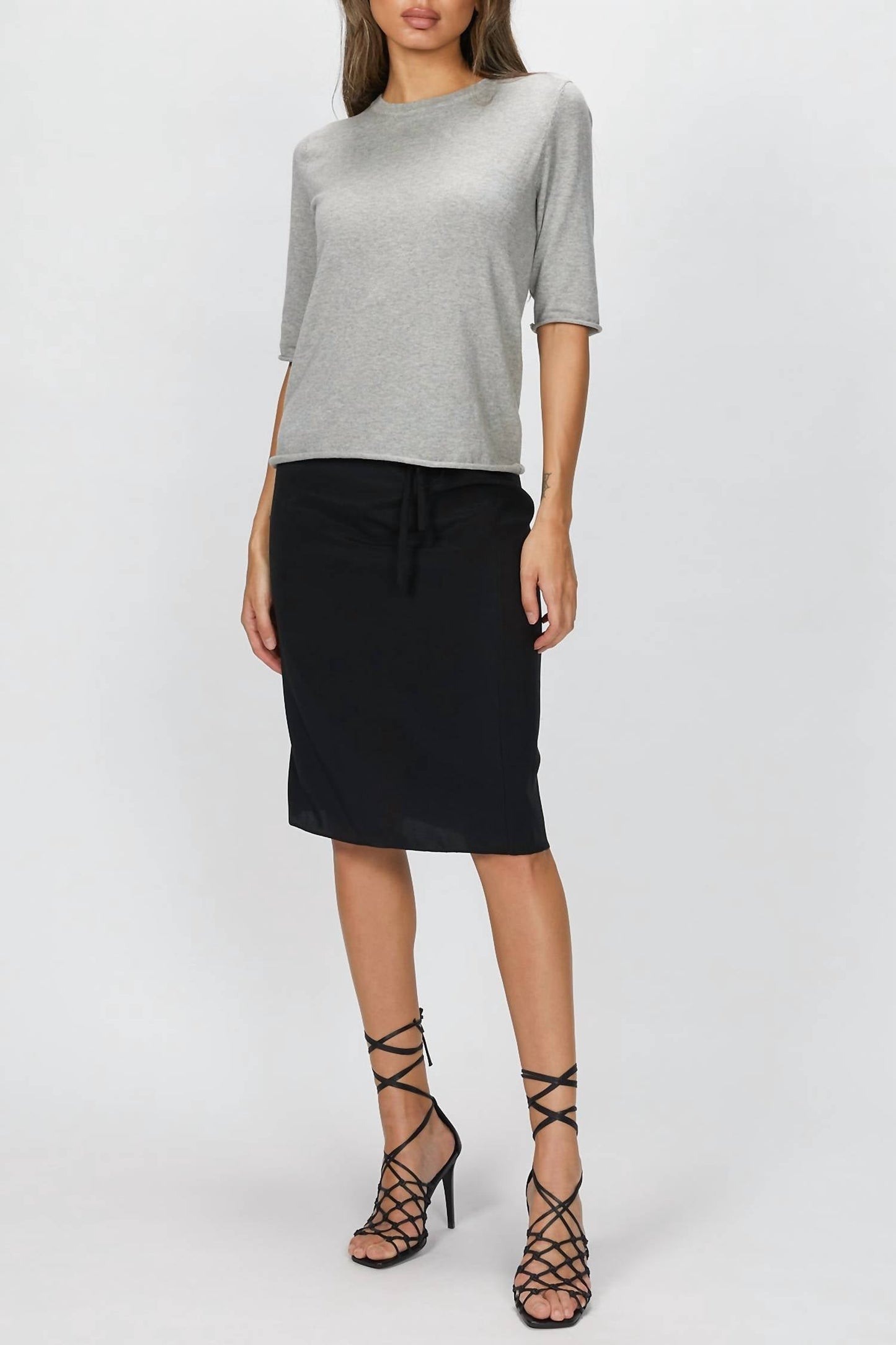 6397 - DRAWSTRING SKIRT