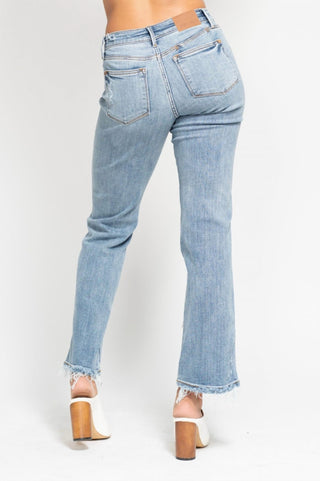 Judy Blue - Calça jeans de cintura média