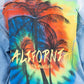 American Bazi - Full Size Painted Back Distressed Denim Jacket
