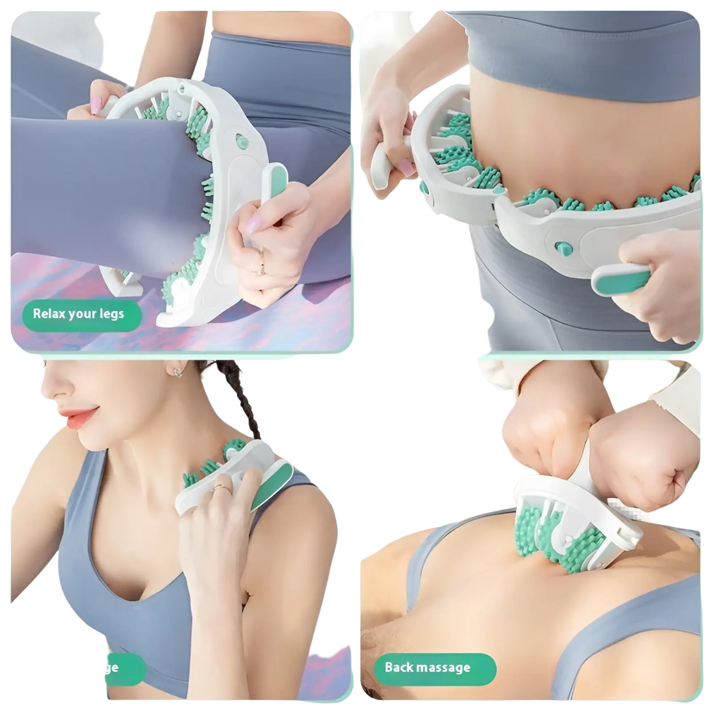 30kedu Detachable Circular Leg Massage Roller and Shaper