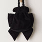 Free People - Women's Belle Velvet Bow Bag