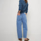 Free People - Deep Trance Boyfriend Barrel Jean