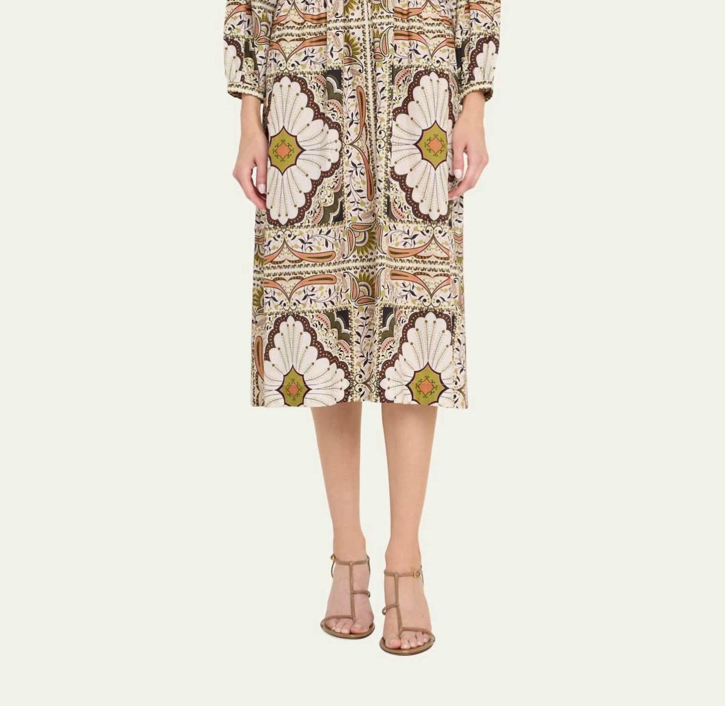 Cara Cara - Ginger Puff Sleeve Midi Dress