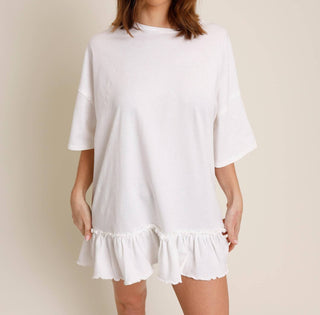 Free People - Túnica com babados