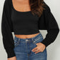 Falcon Park - Andrea Shrug Crop Cardigan