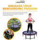 Barra estabilizadora LEAPS &amp; REBOUNDS de 40" para trampolins de fitness, somente barra